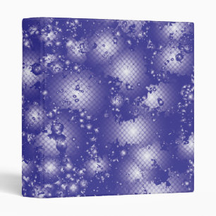 Fun PURPLE Abstract Ink Super Splash pattern Binder