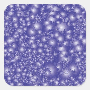 Fun PURPLE Abstract Ink Super Splash pattern Square Sticker