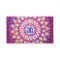 Fun Purple Glitter Festive Monogram
