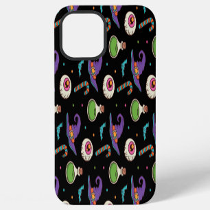 Fun Purple Halloween,Green Magic Witchy Bottle iPhone 12 Pro Max Case