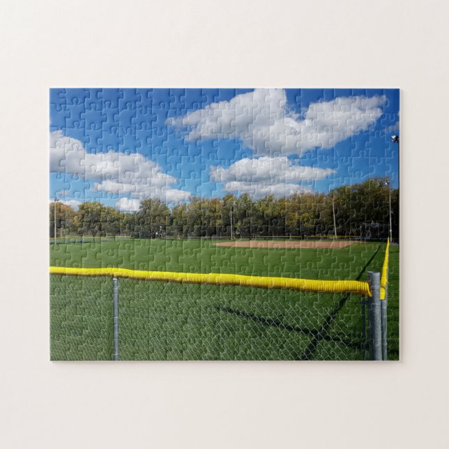 Fun! Puzzle - Baseball Diamond on a Beautiful Day (Horizontal)