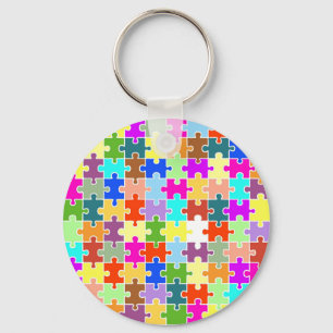 Fun Puzzle Keychain