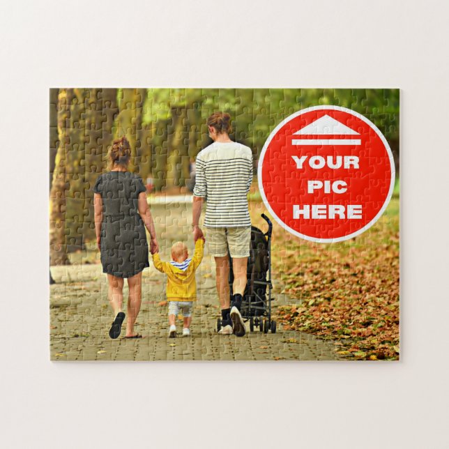 Fun! Puzzle - Personalized - 11" x 14", 252 pieces (Horizontal)