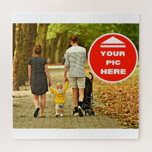 Fun! Puzzle - Personalized - 20" x 20", 676 pieces