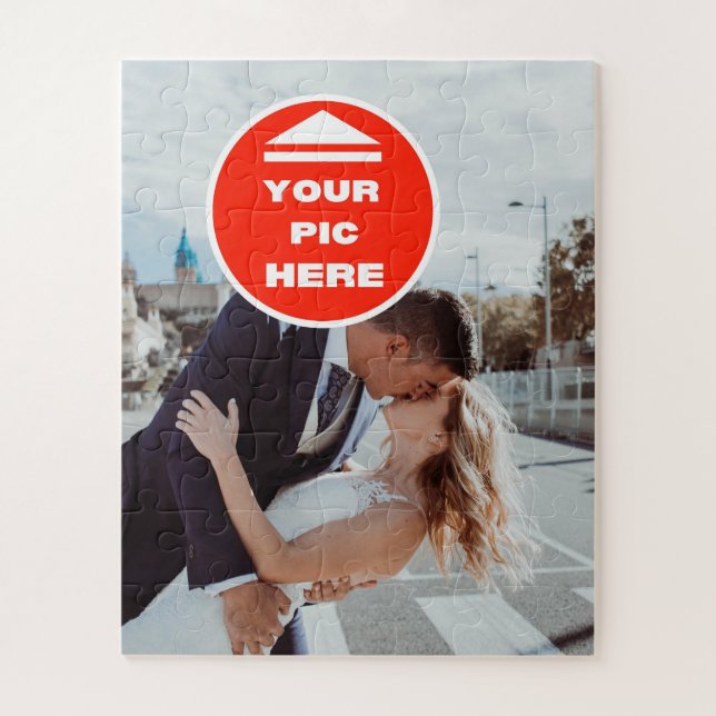 Fun! Puzzle - Personalized - 56 oversized Pieces (Vertical)