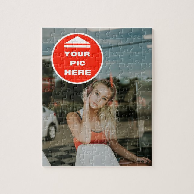 Fun! Puzzle - Personalized -8" x 10", 110 pieces   (Vertical)