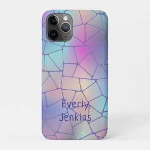 fun rainbow ombre multicolor   iPhone 11 pro case