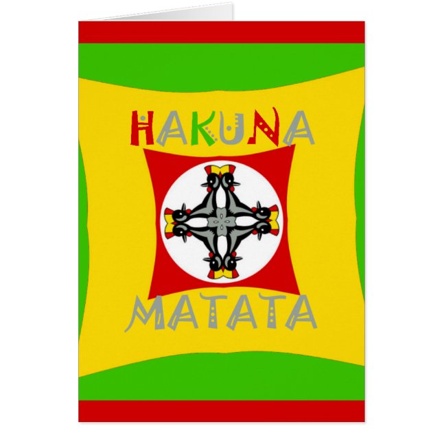 Fun Rasta Colour Red Golden Green (Front)