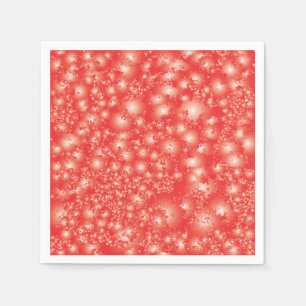 Fun RED Abstract Ink Super Splash pattern Napkin