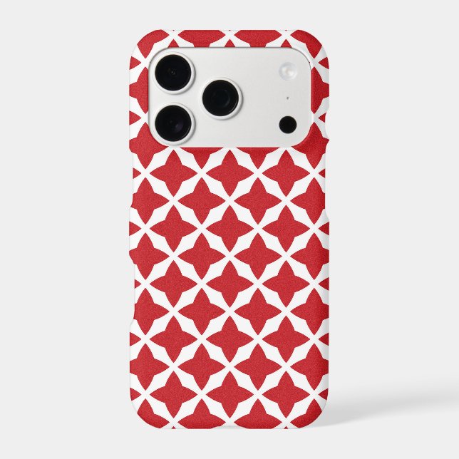 Fun red white pattern  (Back)