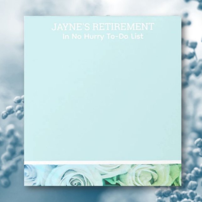 Fun Retiree's Gift! Cute  Notepad (Creator Uploaded)
