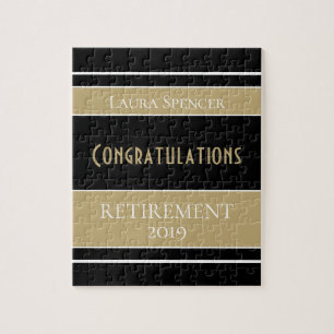 Fun Retirement congrats puzzle
