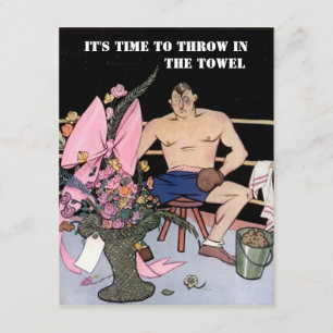 FUN RETRAITE INVITATION JETON DANS LA Serviette