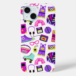 Fun retro 90s nostalgia – Y2K tech and clothing iPhone 15 Case