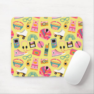 Fun retro 90s nostalgia – Y2K tech and clothing Mouse Pad