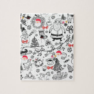 Fun Retro Christmas Jigsaw Puzzle