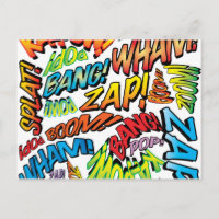 Fun Retro Comic Book Pop Art Sounds