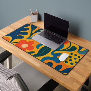 Fun Retro Garden Collage Motif Motif