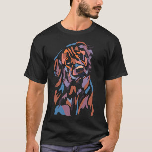 Fun Retro Golden Retriever T-Shirt