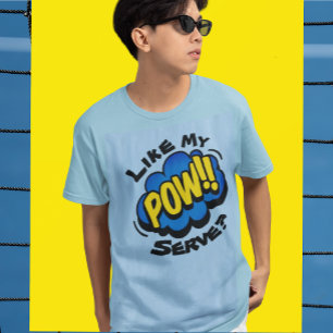 Fun Retro Pop Art Pickleball Boys T-Shirt