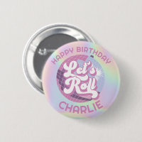 Fun Retro Roller Skating Girls Birthday Favours