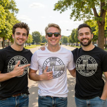 Fun Retro Vintage Monochrome Groom Bachelor Party