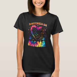 Fun Rottweiler Mama Pet Dog Rottweiler Mom Presen T-Shirt