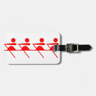 Fun Rowing club Luggage Tag