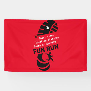 Fun Run Event Cause Charity Promotion T-Shirt Coff Banner