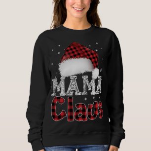 Fun Santa Hat Christmas Costume Family Matching Ma Sweatshirt