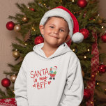 Fun Santa is my BFF Christmas Humour<br><div class="desc">Fun Santa is my BFF Christmas Humour.  Festive funny saying with a cute Santa illustration.</div>