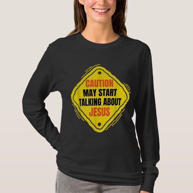 Fun Saying Funny Jesus Meme T-Shirt (Front)