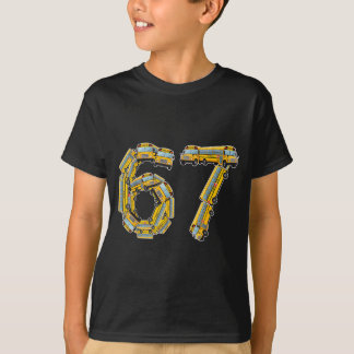 Fun School Bus 67 Teacher Appreciation 67 Meme Bus T-Shirt