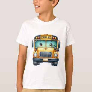 Fun School Bus Design for Kids T-Shirt