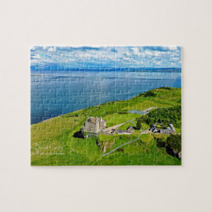 Fun Scottish MacLean Clan's Scenic Duart Castle Jigsaw Puzzle