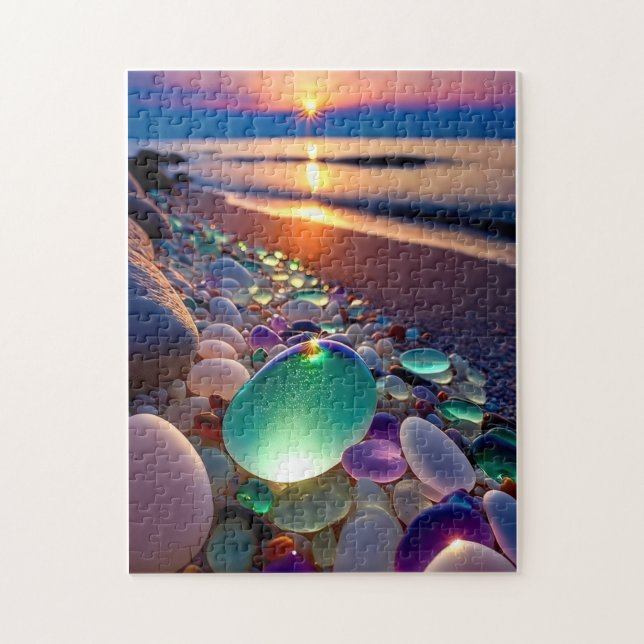 Fun Sea glass 252 piece puzzle (Vertical)