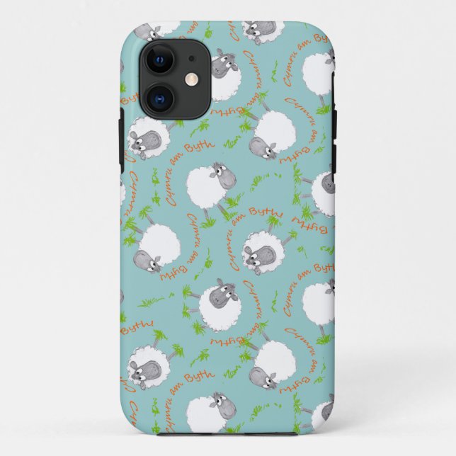 Fun Sheep Wales Forever iPhone 5/5s Case-Mate Case (Back)