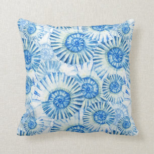 Fun Shell Pattern Throw Pillow