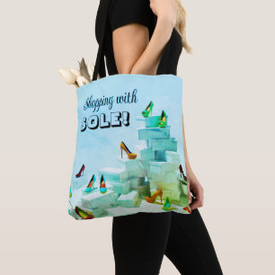 Fun Shopping Tote bag for Shoe lover
