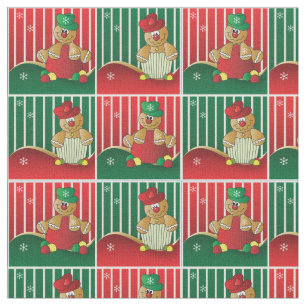 Fun Silly Gingerbread Men Cuties Christmas Fabric