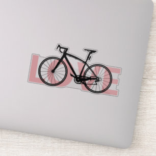 Fun Simple Modern European Style Cool Bicycle Love