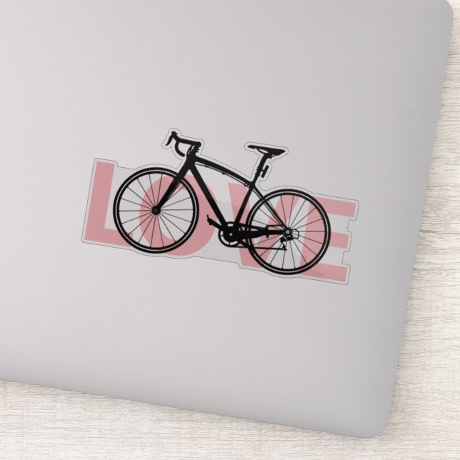 Fun Simple Modern European Style Cool Bicycle Love (Detail)