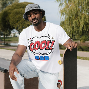 Fun Simple Vintage Comic Book Pop Art Style T-Shirt