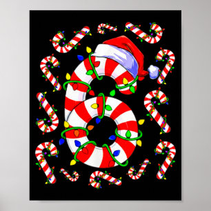Fun Six Seven 6 7 Meme Design Couples Christmas Ca Poster