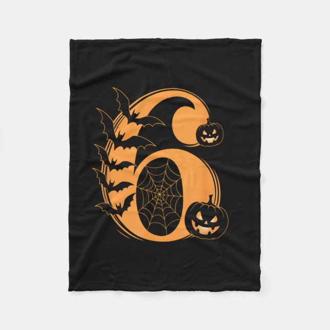 Fun Six Seven 6 7 Meme Design Couples Halloween  Fleece Blanket (Front)
