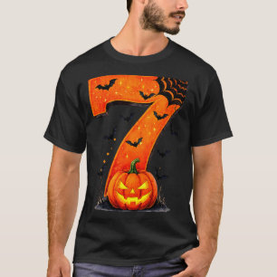 Fun Six Seven 6 7 Meme Design Couples Halloween  T-Shirt