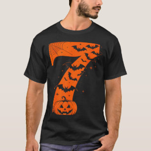 Fun Six Seven 6 7 Meme Design Couples Halloween  T-Shirt