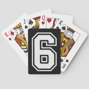 Fun Six Seven 6 7 Meme  Playing Cards