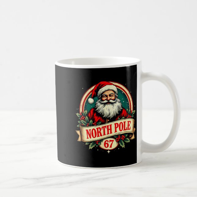 Fun Six Seven Meme Design – Internet Energy - Xmas Coffee Mug (Right)