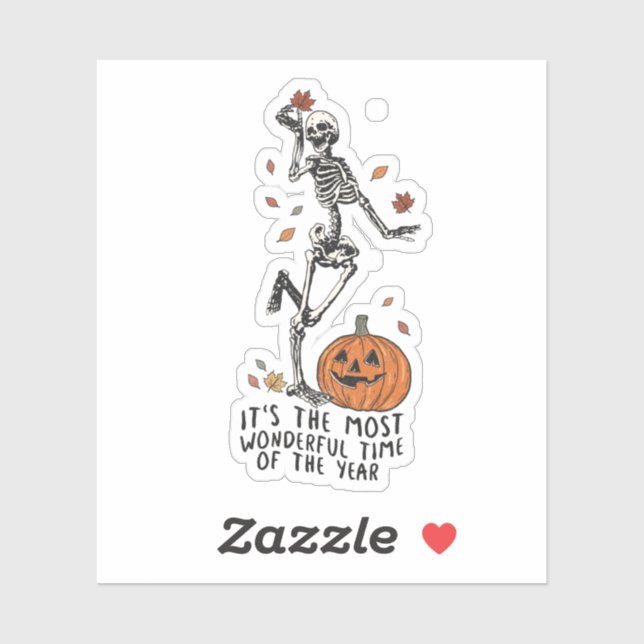 Fun Skeleton Sticker (Sheet)